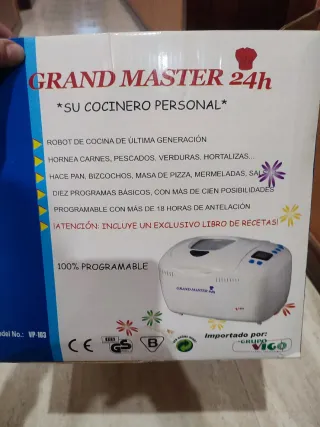 Panificadora Grand Master 24h