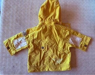 Giacca Timberland gialla con cappuccio