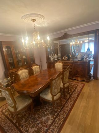 Salon comedor de estilo clásico