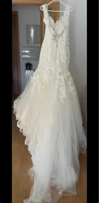 Vestido de Novia Encaje Sirena