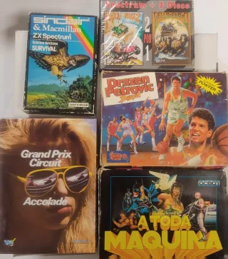 Lote Sega MS Plus + Consola y juegos vintage
