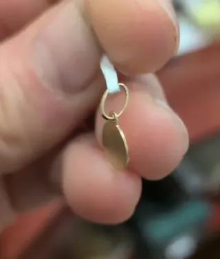 Mini Medalla Sagrado Corazón Oro 18k
