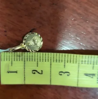 Mini Medalla Sagrado Corazón Oro 18k