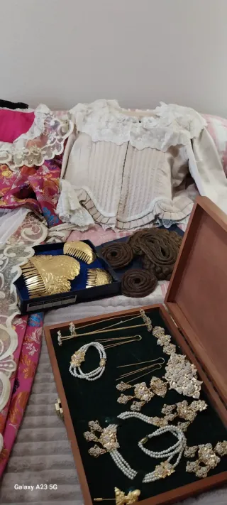 Traje de Fallera Multicolor Talla Única