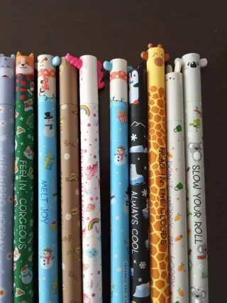 Bolígrafos erasable Borrables legami