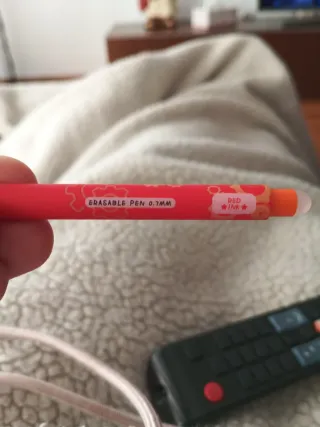 Bolígrafos erasable Borrables legami