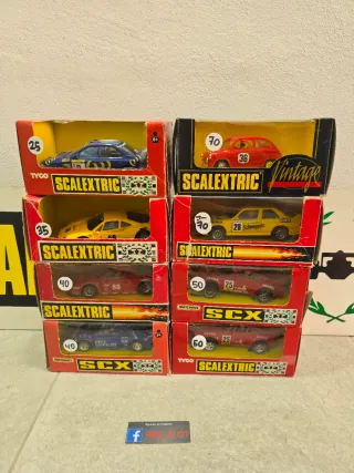 Coches Scalextric Exin en Caja.2