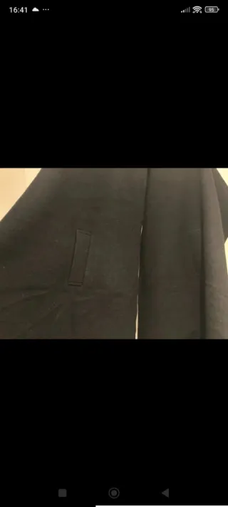 Capa Zara Negra Nueva