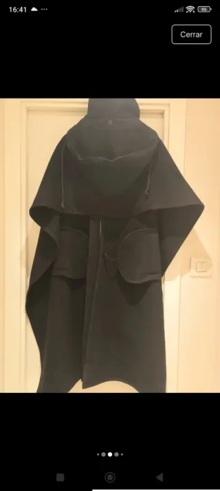 Capa Zara Negra Nueva