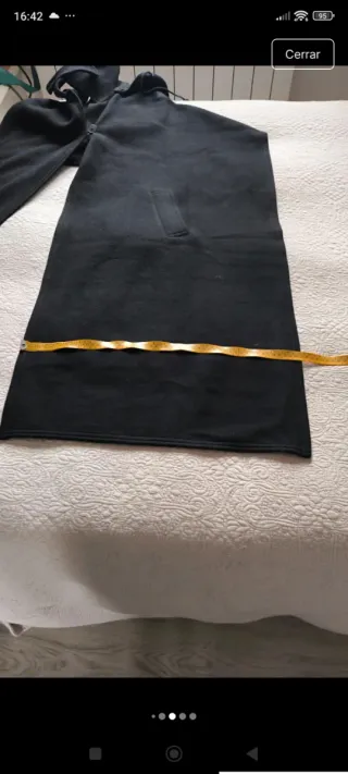 Capa Zara Negra Nueva