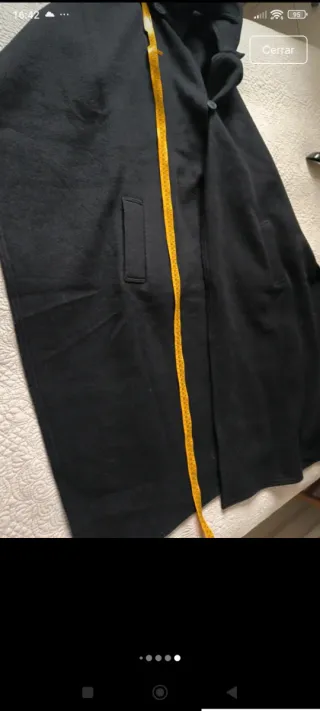 Capa Zara Negra Nueva