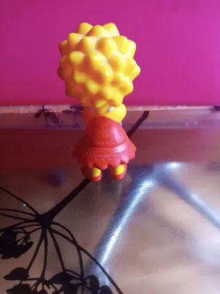 Lote de 3 figuras Los Simpson (Bart, Homer, Lisa)