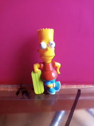 Lote de 3 figuras Los Simpson (Bart, Homer, Lisa)