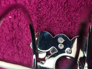 Pulsera bañada en plata con cristales Swarovski