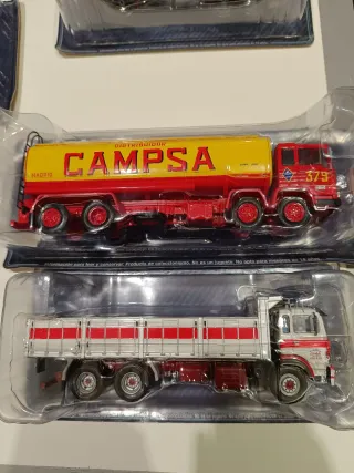 Lote 2 Camiones 1/43 Altaya CAMPSA y Repsol