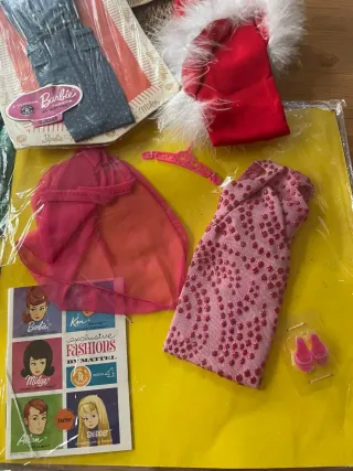 Set di Abbigliamento per Bambole Barbie e Midge Vintage