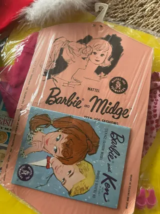Set di Abbigliamento per Bambole Barbie e Midge Vintage