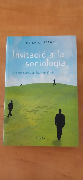 Libro Invitació a la Sociologia