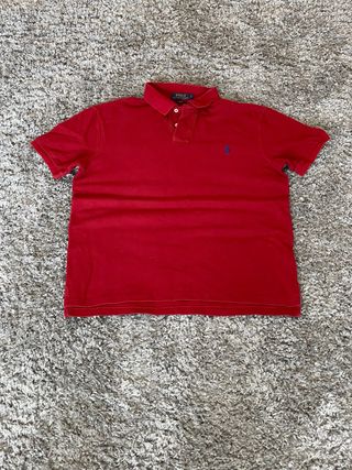 Polo Ralph Lauren Rojo Talla L Slim Fit
