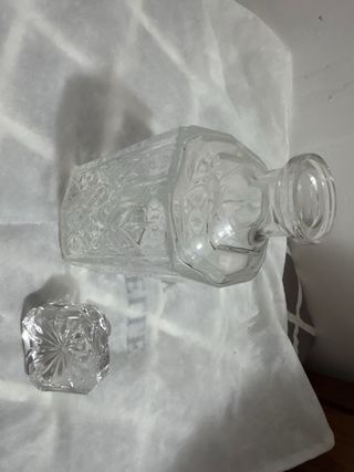 Bottiglia cristallo porta liquore