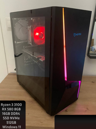 PC Gaming Económico RX 580 8GB / Ryzen 3 / 16GB