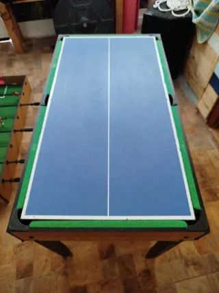 Mesa 3 en 1: Futbolín, Billar y Ping Pong