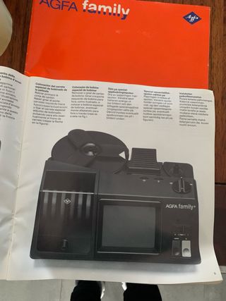 Proyector y Cámara 8mm Agfa Family Set