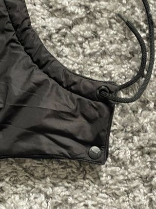 Abrigo Puma Negro con capucha desmontable