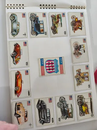 Colección Estampas Coches Años 70