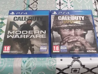 Call of Duty Modern Warfare y WWII PS4