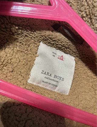 Chaqueta niño verde con capucha talla 8 años