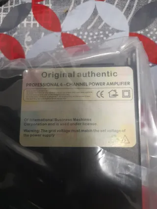 Amplificador Potencia 4 Canales