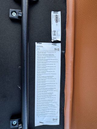 Silla Cromada Bomstad Café Dorada