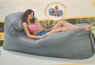 Sofá Inflable Crivit Gris