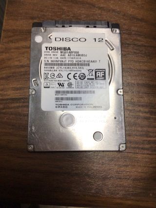 Disco Duro Toshiba MQ01ABF050 500GB