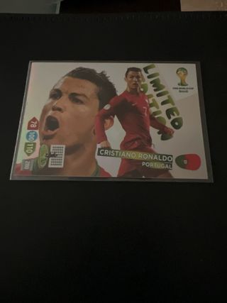 Lote Cromos Cristiano Ronaldo Portugal Mundial Bra