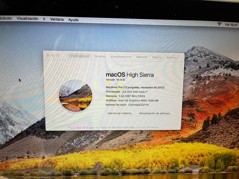 MacBook Pro A1278 (13 pulgadas, 2012)