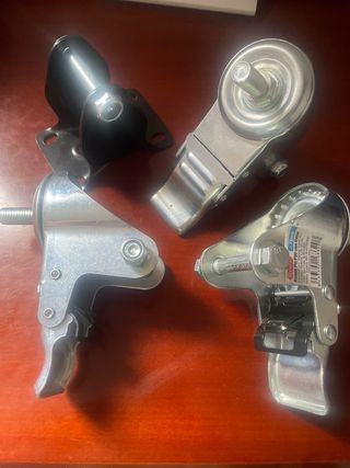 Ruedas Pivotantes 75mm Liyset con Freno - PU/PVC