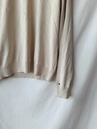 Jersey Tommy Hilfiger Beige Talla XL