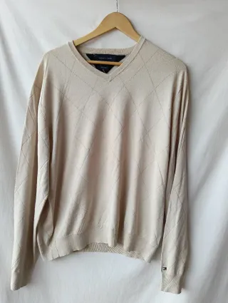 Jersey Tommy Hilfiger Beige Talla XL