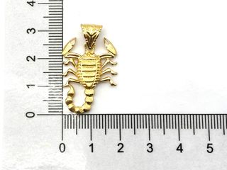 Colgante Oro 18K - Motivo Escorpión