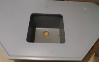 Encimera Silestone con Fregadero Gris