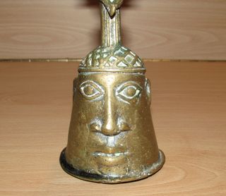 Campana África Orishas Elegua Benín Yoruba exvoto