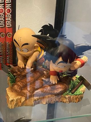 Figura Resina Dragon Ball Goku Krilin