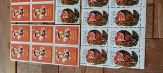 Lote sellos Fiestas de la Mercè y Feria de Barcelo