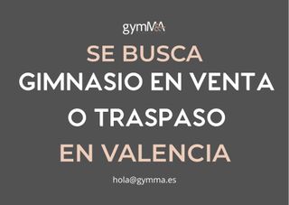GIMNASIOS EN VENTA O TRASPASO