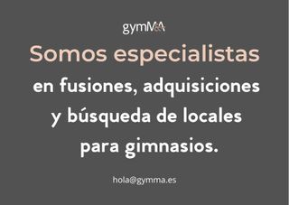 GIMNASIOS EN VENTA O TRASPASO