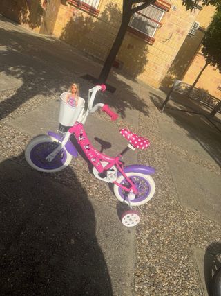 Bicicleta infantil Minnie Mouse
