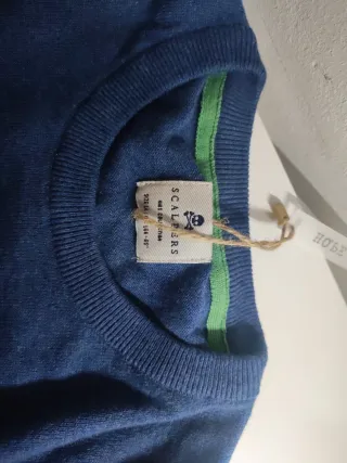 Sudadera Scalpers calavera azul