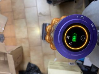 Aspiradora Anyson Morada y Dorada